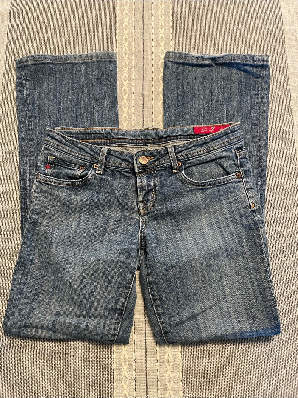 Vintage Style Seven7 Boot Cut  Jeans